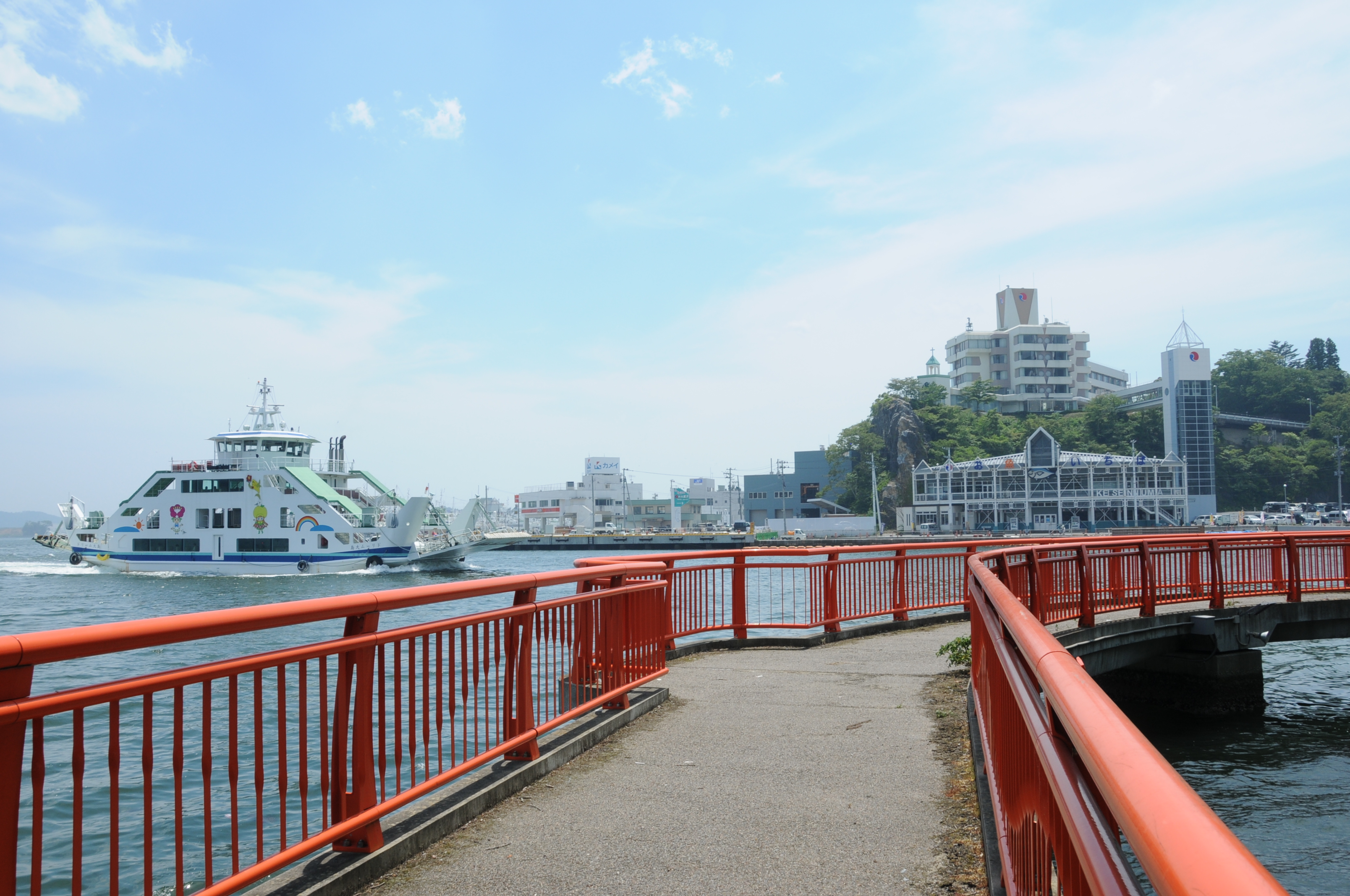 気仙沼港の風景